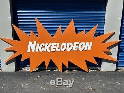 12ft ORIGINAL 80s/90s Nickelodeon Vintage Stage Prop Sign Display