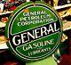 1920's General Petroleum Corporation 30 Double Sided Vintage Porcelain Sign