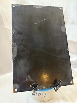 1930's Old Antique Vintage Rare BP Spirit Motor Oil Porcelain Enamel Sign Board