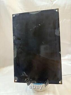 1930's Old Antique Vintage Rare BP Spirit Motor Oil Porcelain Enamel Sign Board
