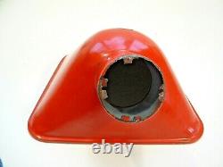 1940s Sign Light 10 x 8 Appleton RED Porcelain Industrial Gas Station Vintage