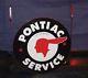 1950s Original Pontiac Double Sided Hanging Advertising Vintage Sign