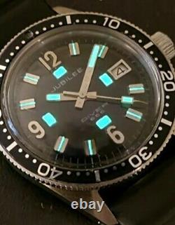 1960S MENS Longines SKIN DIVER 666, DIVERS VINTAGE WATCH, 4X SIGNED