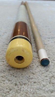 1960's Herman Rambow Signed Pool Cue, Vintage / Antique Brunswick ...