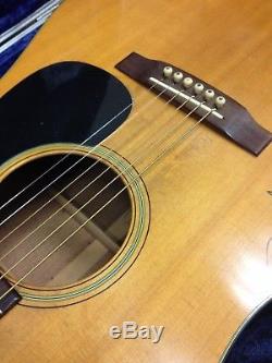 1975 Vintage Martin D-18 Guitar original case signed by Merle Haggard bluegrass