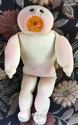 1979 Little People Soft Sculpture XAVIER ROBERTS Hand Signed, Papers, Name tag