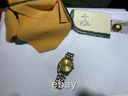 1989 Vintage Tudor Prince Oysterdate Watch 34mm Rolex Signed Ref. 74033