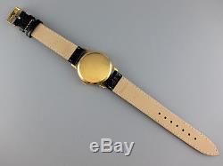 4x signed vintage 1962 OMEGA Geneve automatic watch 18K solid rose gold case