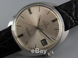 5x signed vintage 1967 OMEGA Seamaster Cosmic automatic watch Crosshair dial