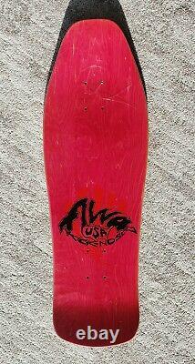 Alva Dave Duncan Skateboard Deck Vintage Not Reissue Signed