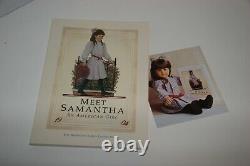 American Girl SAMANTHA doll SIGNED- NEW in Box-1986 White Body -Pleasant Company