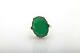 Antique 1940s $8000 10ct Colombian Emerald 10k Yellow Gold Ring Signed B & F