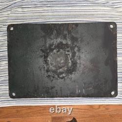 Antique Cast Iron C. 1900 ROBINS CONVEYING BELT Co Sign NY Chicago Mining LRG 22 Antique Cast Iron C. 1900 ROBINS CONVEYING BELT Co Sign NY Chicago Mining LRG 22
