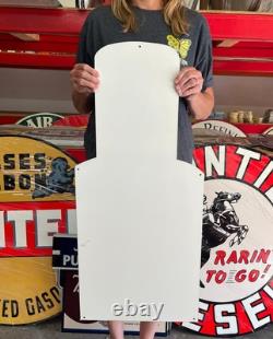 Antique Vintage Old Style Sign Federal Shells 36x16 NOT Porcelain Made USA