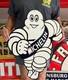 Antique Vintage Old Style Sign Michelin Tire Man 24x18 Not Porcelain Made Usa