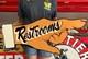 Antique Vintage Old Style Sign Restroom Pointing 36x18 Not Porcelain Made In Usa