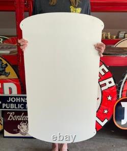 Antique Vintage Old Style Sign Veedol Oil 43x23 NOT Porcelain Made in USA