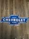 Antique Style Vintage Look Gm Chevrolet Bow Tie Large Dealer Service Sales Sign