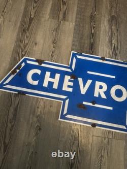 Antique style vintage look GM Chevrolet Bow Tie Large Dealer Service Sales Sign