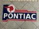 Antique Style Vintage Look Gm Pontiac Dealer Service Indian Head Parts Sign
