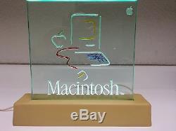 Apple Macintosh Picasso Dealer Lighted Sign Vintage 1984 ++ FREE SHIP