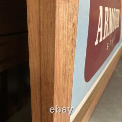 Armour Star Bologna Sign Huge! 66x45 Vintage Double Sided