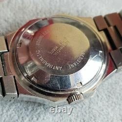 Baylor Royal Oak Vintage Automatic Watch with Original Bracelet, Fully Signed