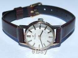 Beautiful Example Of A Vintage 1964 Solid 9ct Gold OMEGA Watch, Triple Signed