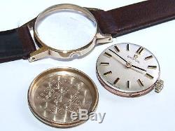Beautiful Example Of A Vintage 1964 Solid 9ct Gold OMEGA Watch, Triple Signed
