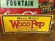 Beautiful Vintage 1920's Woco Pep Porcelain Sign 72 X 30 Double Sided