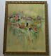 Bellomo Mid Century Modern Painting Abstract Expressionism Modernism Vintage