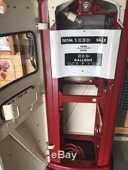 Bennett 966 Gas Pump 50's Vintage With Sinclair Power X Globe /Signs Not Tokheim