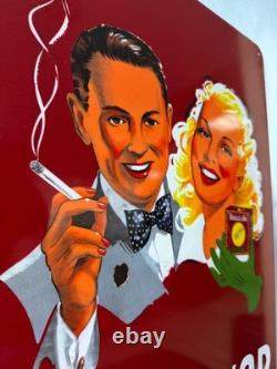 Boule d'Or Vintage Cigarette Advertising Metal Sign 60 × 40 cm (23.6 × 15.7)