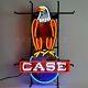 Case Eagle American Farm Harvester Vintage Look Neon Light Neon Sign 5casee