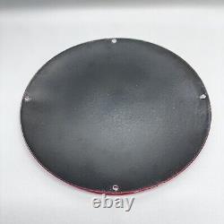 Chevrolet Garage Gasoline Service Station Motor Oil Pump Porcelain Sign