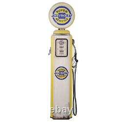 Chevrolet Super Service 60 Gas Pump Home Wall Decor With Retro Vintage Design