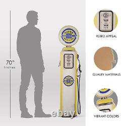 Chevrolet Super Service 60 Gas Pump Home Wall Decor With Retro Vintage Design