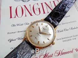 Clean Vintage 1960's Longines Grand Prize Automatic Swiss Watch FULLY SIGNED