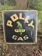 Collectible Vintage Polly Porcelain Sign Motor Oil Gas Service Gas Pump Plate