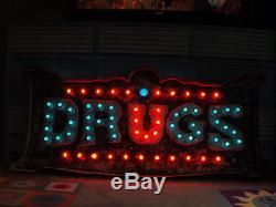 Custom Vintage Marquee lights art DRUGS emmettsauction The Parker Palm Springs