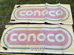 DECAL-CONOCO TANK CAR Gas Truck Sticker Side Panel Station Sign Vintage