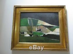 David Wade Vintage Modernist Painting Abstract Expressionism Uk Landscape Rare