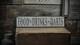 Distressed Food Drinks Darts Sign Rustic Hand Made Vintage Wooden