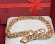 Estate Vintage 14k Gold Bracelet Made In Italy Chain Designer Signed Brev