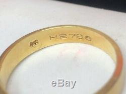 Estate Vintage 18k Gold Diamond Ring Engagement Wedding Signed Ias