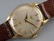 Excellent 6x Signed Vintage 1957 Longines 18k Solid Gold Mechanical Watch