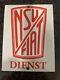 Fiat Logo, Porcelain Metal Sign Vintage, Very Old