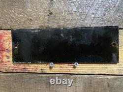 Fireworks Factory Vintage Porcelain Sign Carnival Manufacturer Holiday Gas & Oil