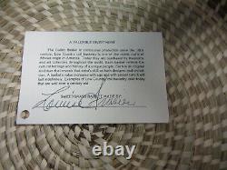 Gullah Sweetgrass & Pine Needle Basket withLid-Signed-Charleston S. Carolina VTG