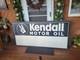 Huge Vintage Kendall Motor Oil Sign Snedeker Oil Lewistown Pa 72 X 36